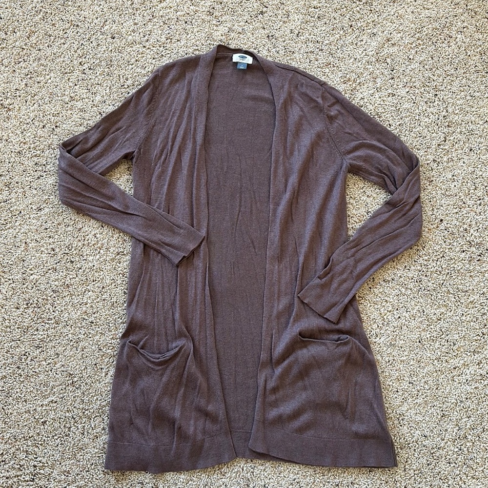 Old Navy brown cardigan